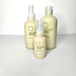 Paul Mitchell Hair Care‎ Bundle Tea Tree Hemp Conditioner, Hair Oil , Spray